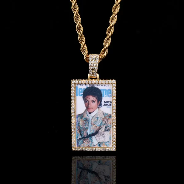 This Custom Square Picture Pendant, sized at 25mm, is a stylish way to keep your favorite memories close. The Yellow Gold-plated finish adds a luxurious touch, while the square shape gives it a modern edge. Perfect for showcasing a cherished photo, this pendant is hypoallergenic and waterproof, designed for both durability and elegance. Whether worn daily or on special occasions, it’s a versatile piece that complements any outfit. A thoughtful gift for someone special or a personal keepsake, this pendant is a unique way to carry memories with you.